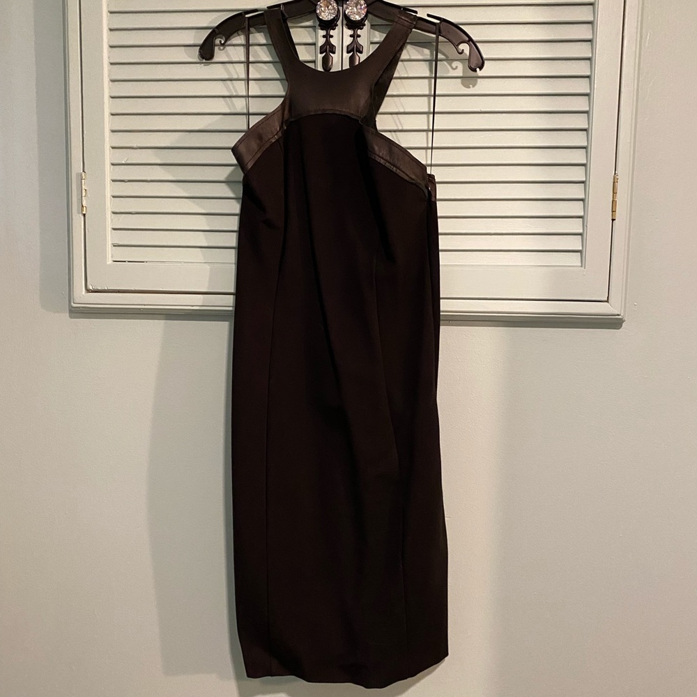 ABS black dress, size small